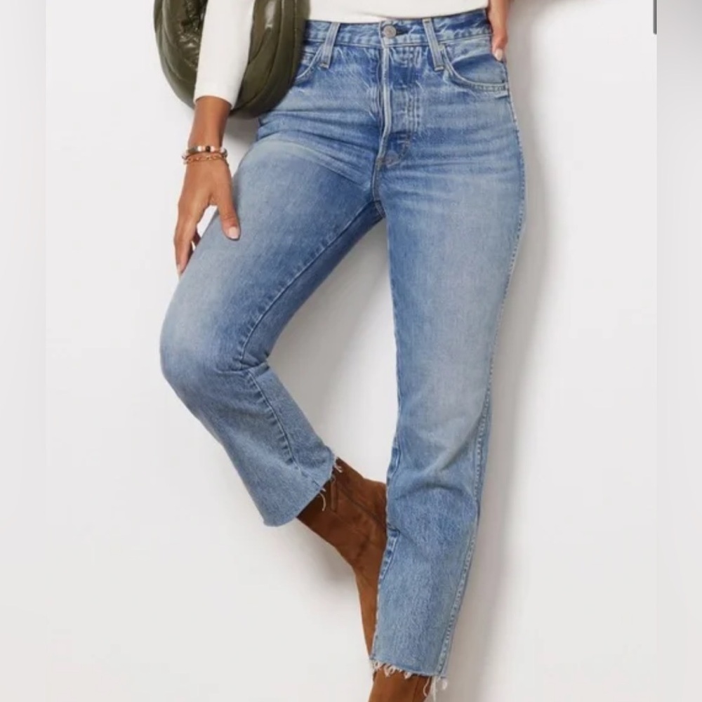 AMO - LOVERBOY RELAXED CROP STRAIGHT LEG